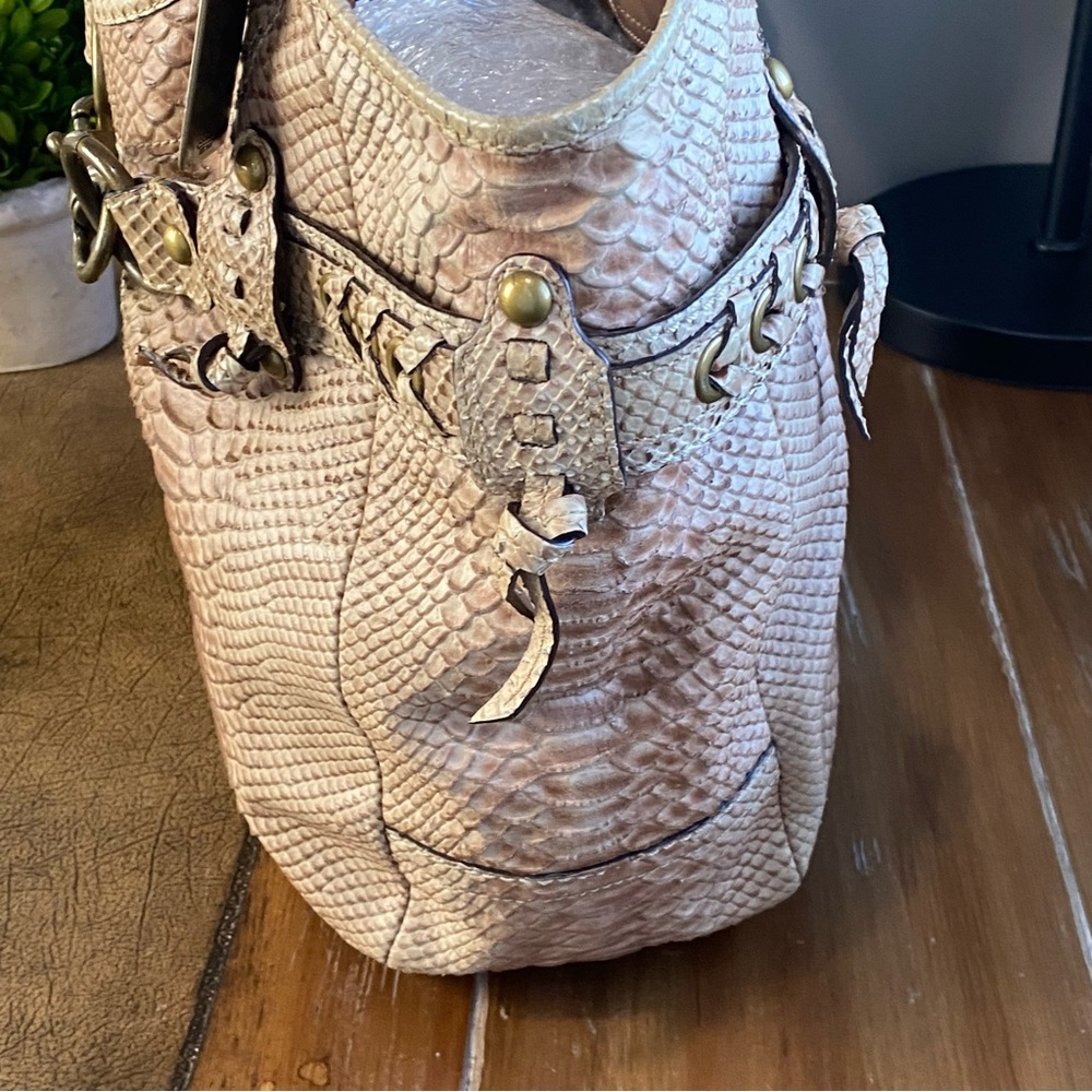 Coach XL Limited Edition Python Embossed Ergo in … - image 10